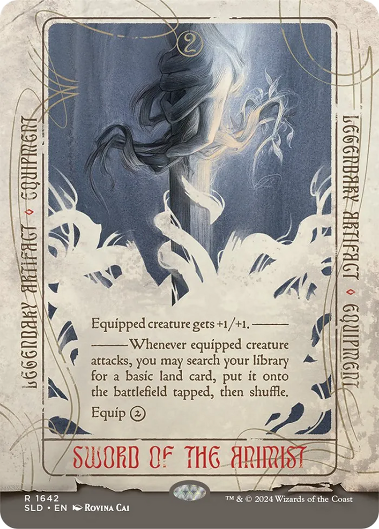 Sword of the Animist [Secret Lair Drop Series] MTG Single Magic: The Gathering | Red Claw Gaming