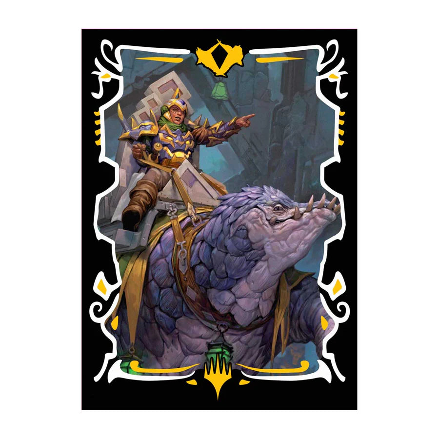 Tarkir Dragonstorm Felothar the Steadfast (Abzan Armor Commander Deck) 100ct Deck Protector Sleeves for Magic: The Gathering Card Sleeves Ultra Pro | Red Claw Gaming