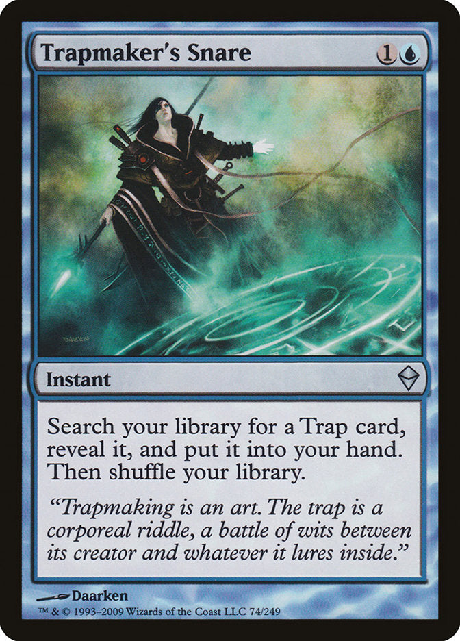 Trapmaker's Snare [Zendikar] MTG Single Magic: The Gathering | Red Claw Gaming