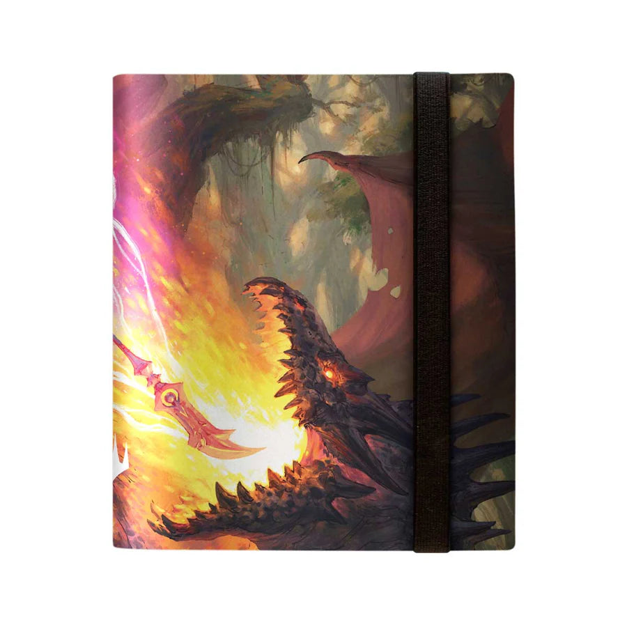 Tarkir Dragonstorm Marketing Insert Art 4-Pocket PRO-Binder for Magic: The Gathering Pro Binder Ultra Pro | Red Claw Gaming