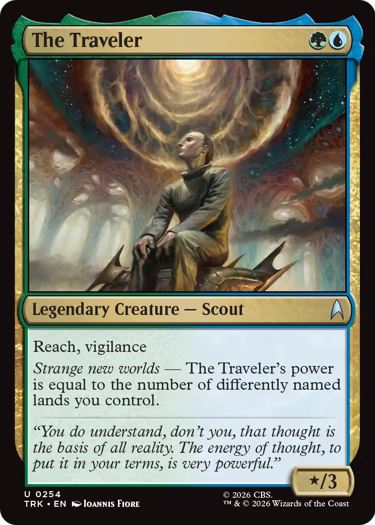 The Traveler [Star Trek] MTG Single Magic: The Gathering | Red Claw Gaming