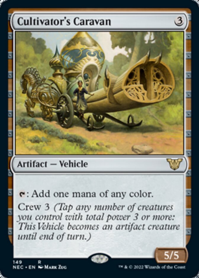 Cultivator's Caravan [Kamigawa: Neon Dynasty Commander] MTG Single Magic: The Gathering | Red Claw Gaming