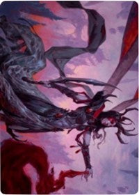 Drana, the Last Bloodchief Art Card [Zendikar Rising Art Series] MTG Single Magic: The Gathering | Red Claw Gaming