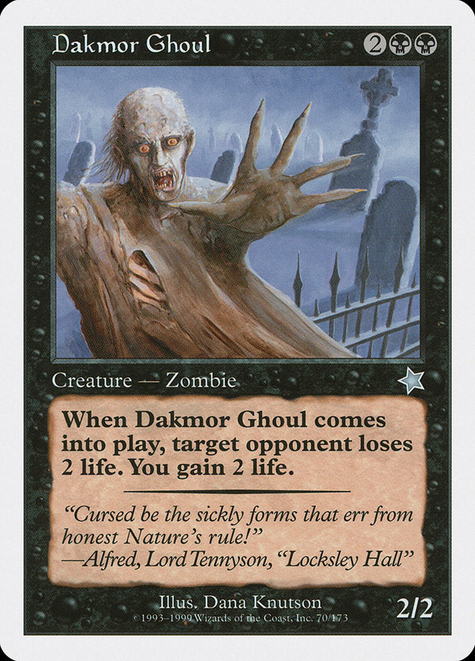 Dakmor Ghoul [Starter 1999] MTG Single Magic: The Gathering | Red Claw Gaming