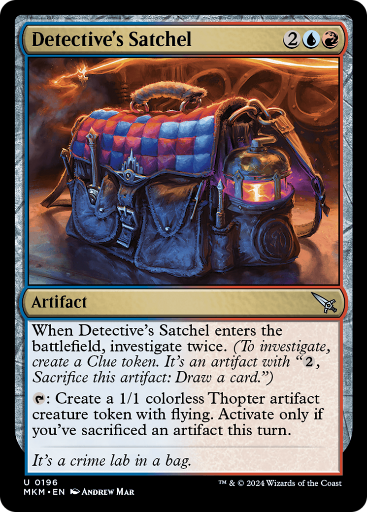 Detective's Satchel [Murders at Karlov Manor] MTG Single Magic: The Gathering    | Red Claw Gaming