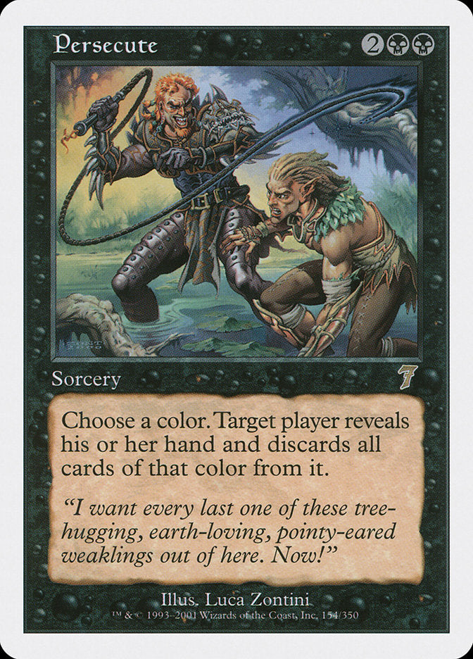 Persecute [Seventh Edition] MTG Single Magic: The Gathering | Red Claw Gaming