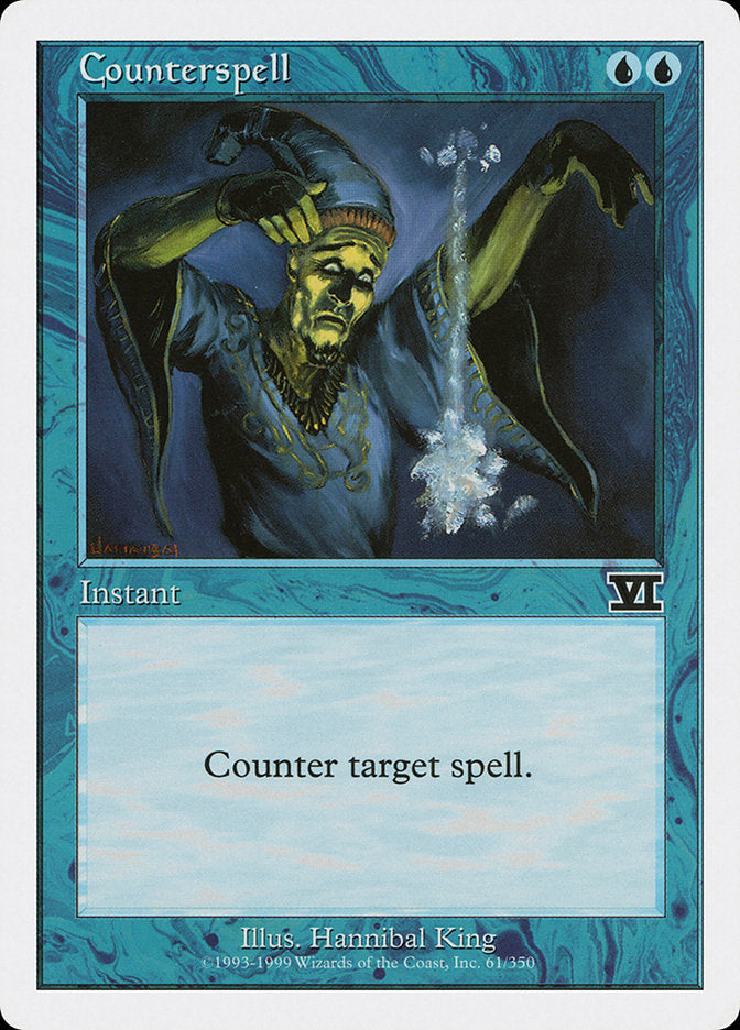 Counterspell [Classic Sixth Edition] MTG Single Magic: The Gathering | Red Claw Gaming