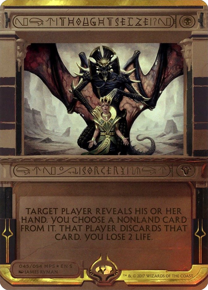Thoughtseize (Invocation) [Amonkhet Invocations] MTG Single Magic: The Gathering | Red Claw Gaming