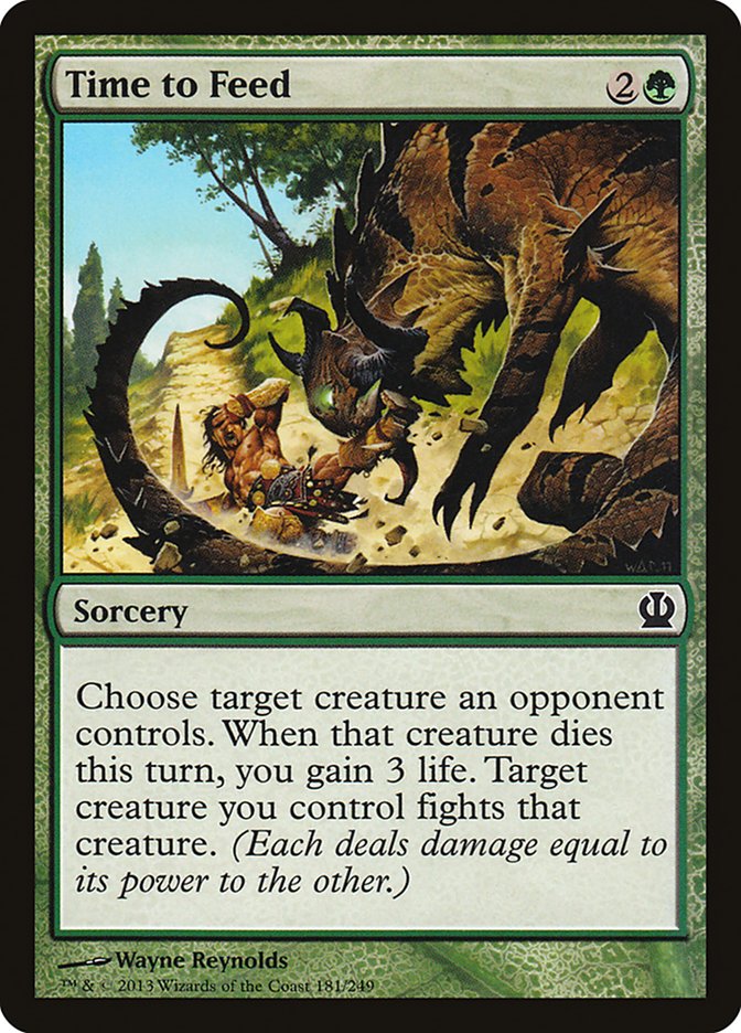 Time to Feed [Theros] MTG Single Magic: The Gathering | Red Claw Gaming