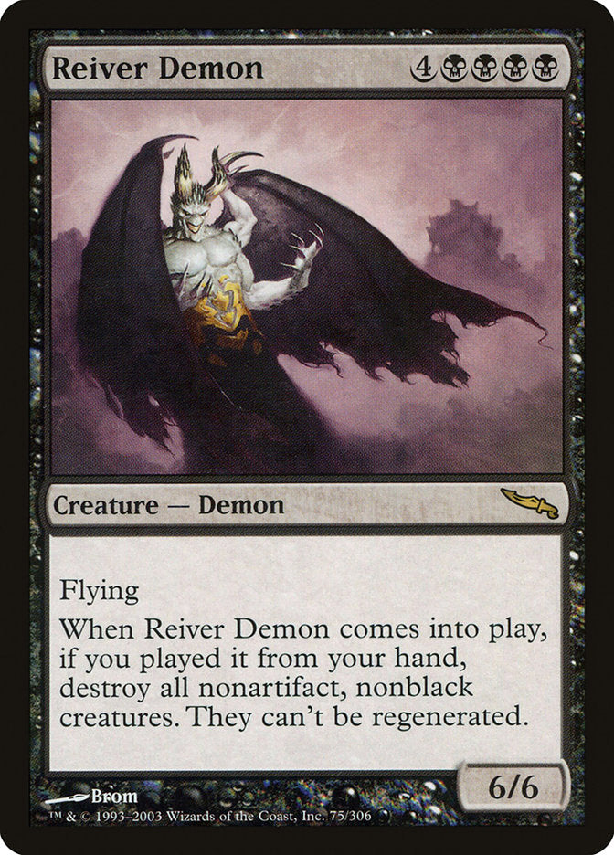 Reiver Demon [Mirrodin] MTG Single Magic: The Gathering | Red Claw Gaming