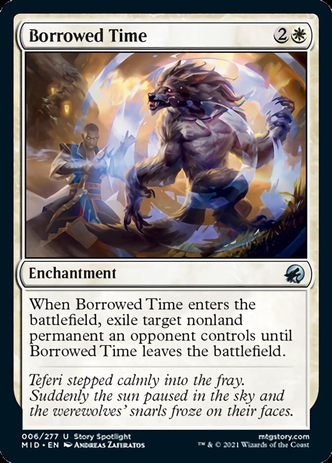 Borrowed Time [Innistrad: Midnight Hunt] MTG Single Magic: The Gathering | Red Claw Gaming