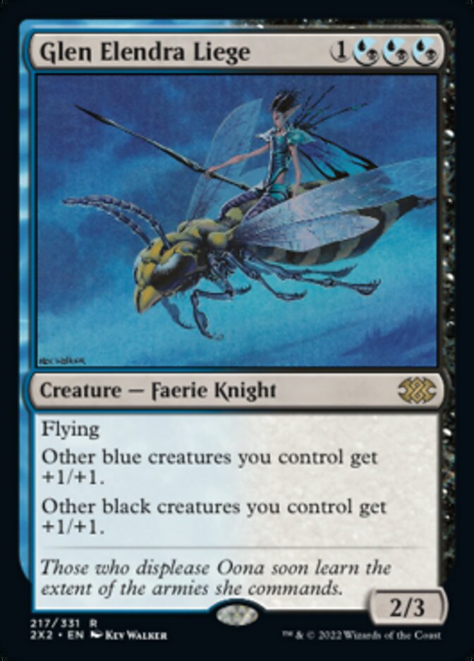 Glen Elendra Liege [Double Masters 2022] MTG Single Magic: The Gathering    | Red Claw Gaming