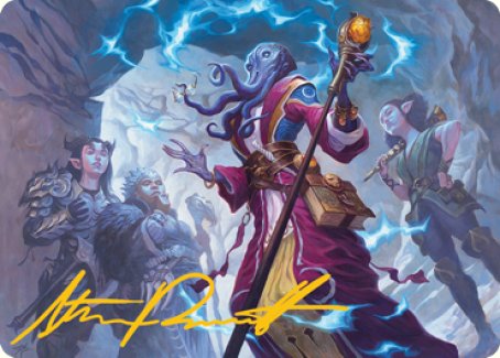 True Polymorph Art Card (Gold-Stamped Signature) [Dungeons & Dragons: Adventures in the Forgotten Realms Art Series] MTG Single Magic: The Gathering | Red Claw Gaming