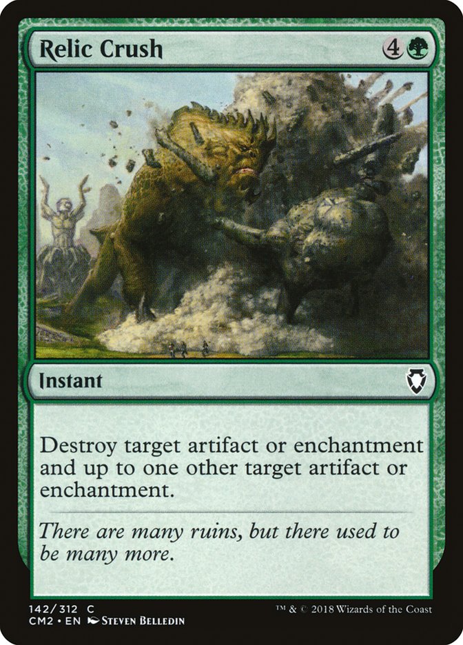 Relic Crush [Commander Anthology Volume II] MTG Single Magic: The Gathering | Red Claw Gaming