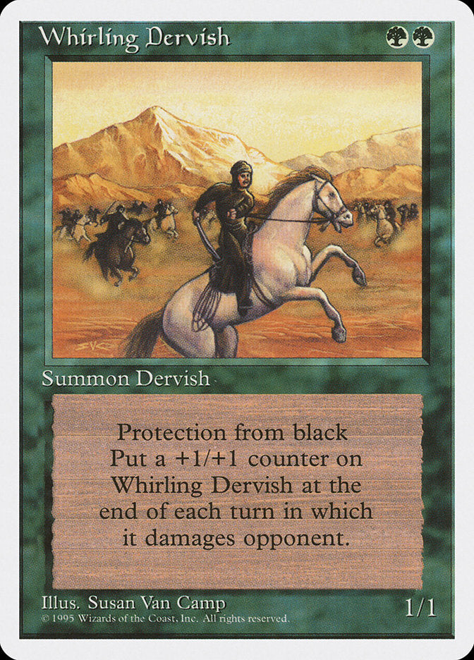 Whirling Dervish [Fourth Edition] MTG Single Magic: The Gathering | Red Claw Gaming