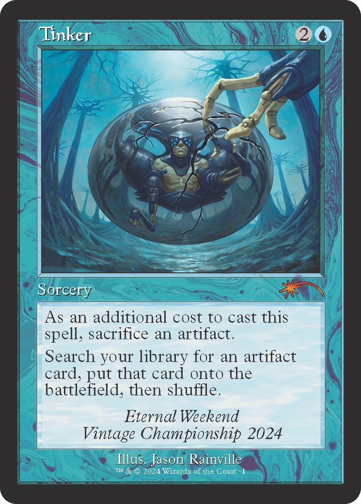 Tinker (Retro Frame) (Eternal Weekend 2024 Promo) [Eternal Weekend] MTG Single Magic: The Gathering | Red Claw Gaming