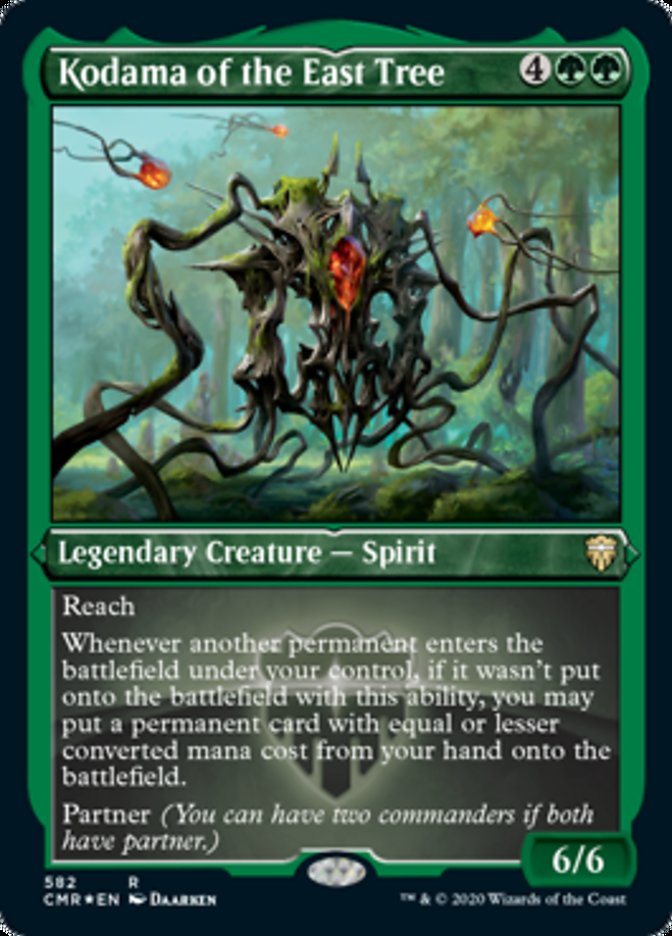 Kodama of the East Tree (Etched) [Commander Legends] MTG Single Magic: The Gathering | Red Claw Gaming