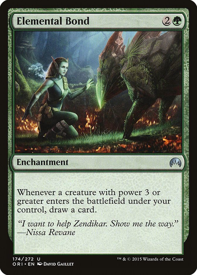 Elemental Bond [Magic Origins] MTG Single Magic: The Gathering | Red Claw Gaming