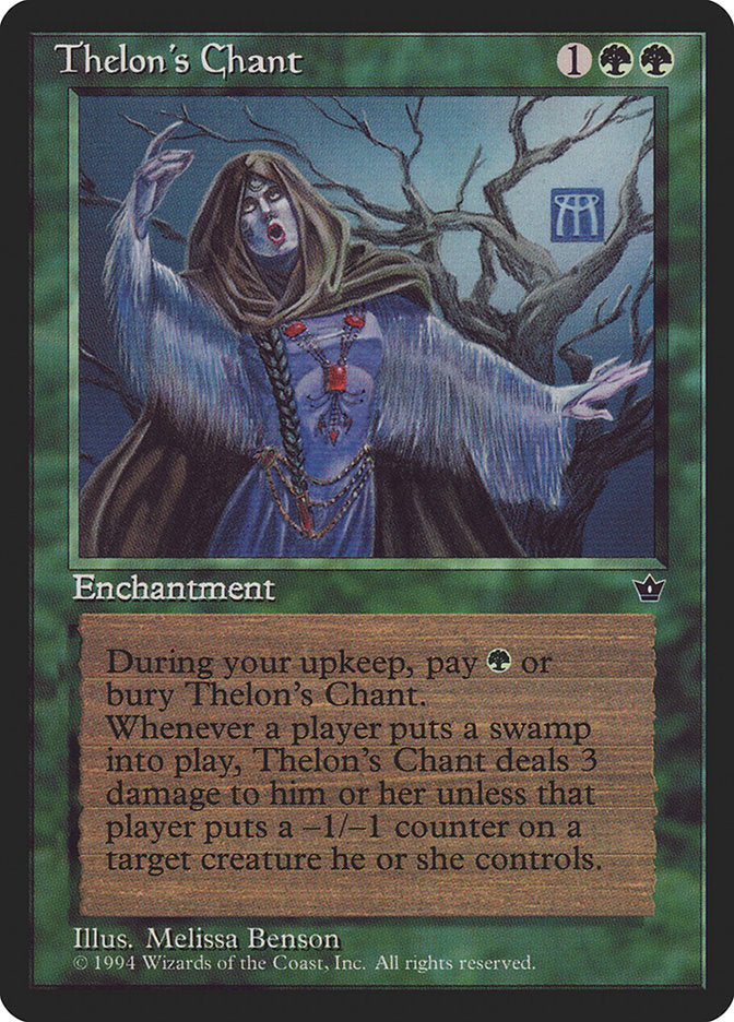 Thelon's Chant [Fallen Empires] MTG Single Magic: The Gathering | Red Claw Gaming