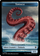 Tentacle // Koma's Coil Double-Sided Token [Murders at Karlov Manor Commander Tokens] MTG Single Magic: The Gathering | Red Claw Gaming
