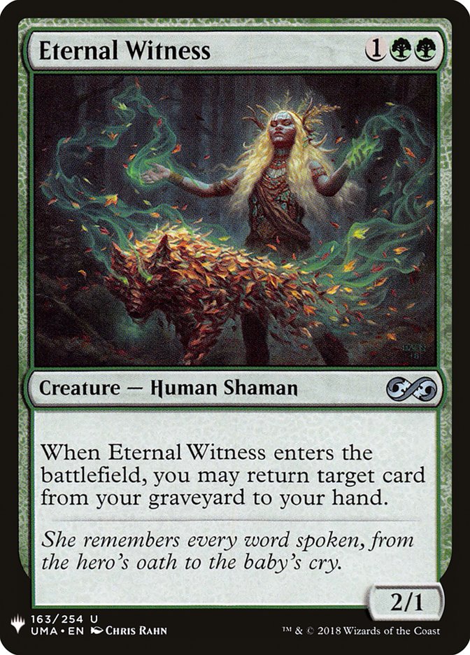 Eternal Witness [Mystery Booster] MTG Single Magic: The Gathering | Red Claw Gaming
