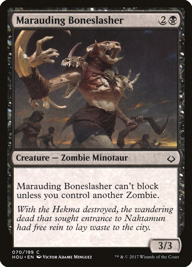 Marauding Boneslasher [Hour of Devastation] MTG Single Magic: The Gathering | Red Claw Gaming