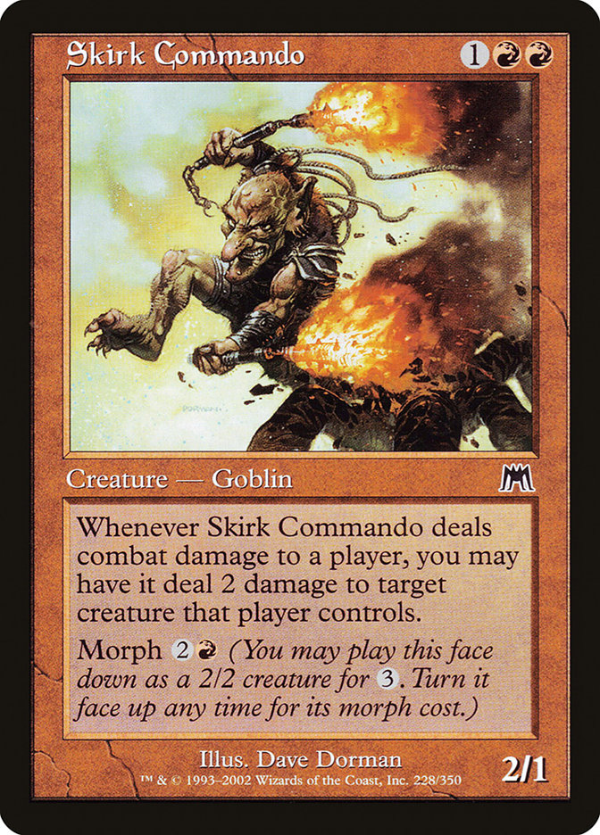Skirk Commando [Onslaught] MTG Single Magic: The Gathering | Red Claw Gaming