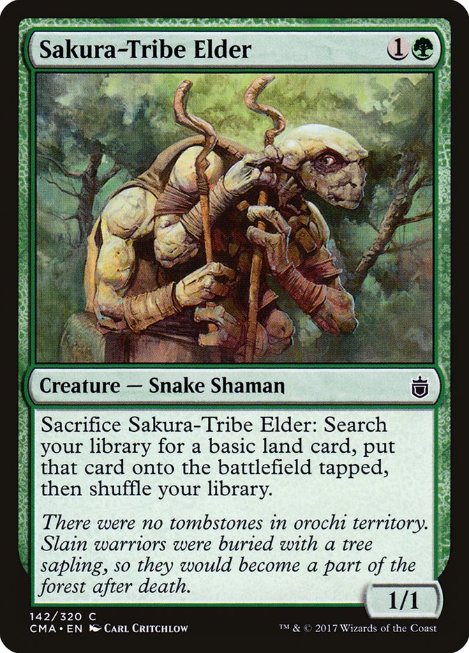 Sakura-Tribe Elder [Commander Anthology] MTG Single Magic: The Gathering | Red Claw Gaming