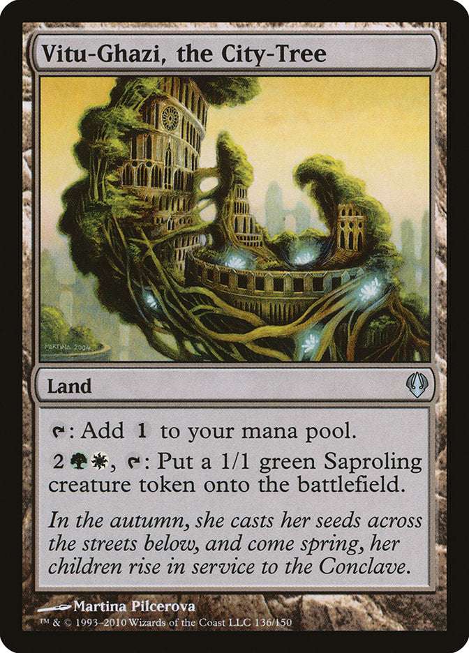 Vitu-Ghazi, the City-Tree [Archenemy] MTG Single Magic: The Gathering | Red Claw Gaming