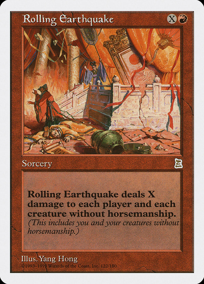 Rolling Earthquake [Portal Three Kingdoms] MTG Single Magic: The Gathering | Red Claw Gaming