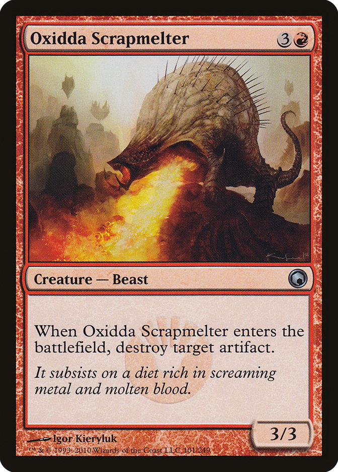 Oxidda Scrapmelter [Scars of Mirrodin] MTG Single Magic: The Gathering | Red Claw Gaming