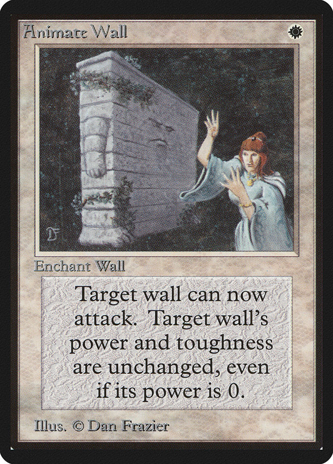 Animate Wall [Beta Edition] MTG Single Magic: The Gathering | Red Claw Gaming