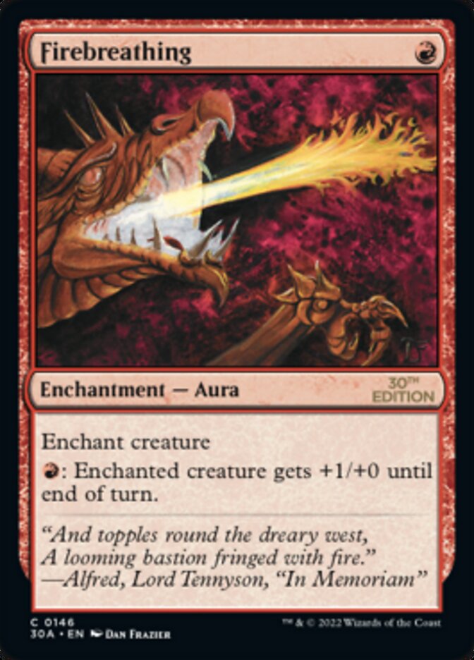 Firebreathing [30th Anniversary Edition] MTG Single Magic: The Gathering | Red Claw Gaming