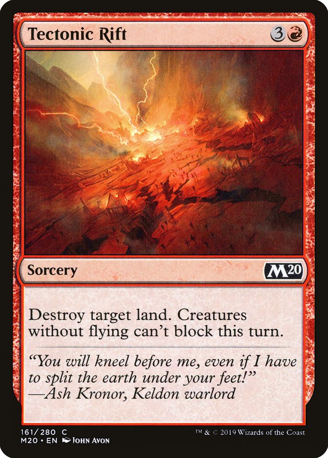 Tectonic Rift [Core Set 2020] MTG Single Magic: The Gathering | Red Claw Gaming