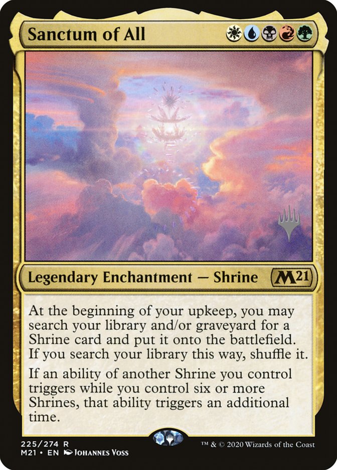 Sanctum of All (Promo Pack) [Core Set 2021 Promos] MTG Single Magic: The Gathering | Red Claw Gaming