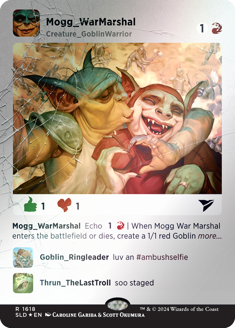 Mogg War Marshal (Rainbow Foil) [Secret Lair Drop Series] MTG Single Magic: The Gathering | Red Claw Gaming