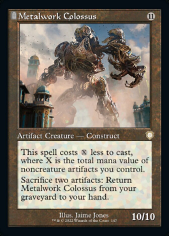 Metalwork Colossus (Retro) [The Brothers' War Commander] MTG Single Magic: The Gathering | Red Claw Gaming