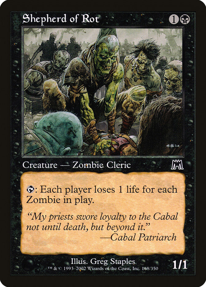 Shepherd of Rot [Onslaught] MTG Single Magic: The Gathering | Red Claw Gaming