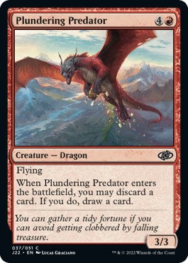 Plundering Predator [Jumpstart 2022] MTG Single Magic: The Gathering | Red Claw Gaming