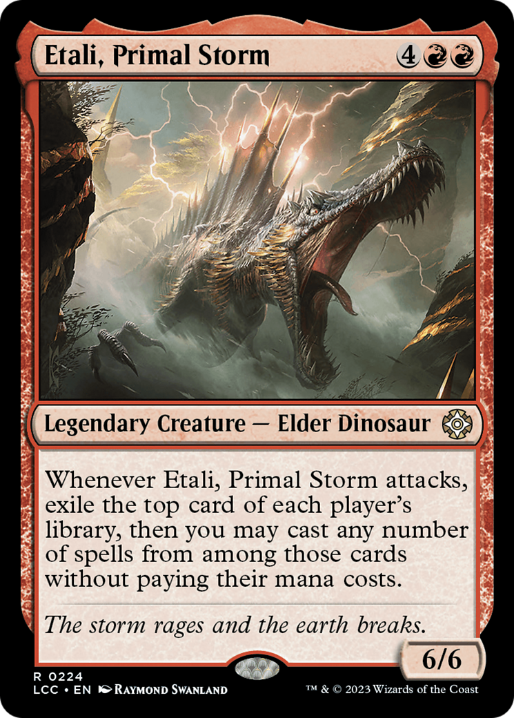 Etali, Primal Storm [The Lost Caverns of Ixalan Commander] MTG Single Magic: The Gathering | Red Claw Gaming