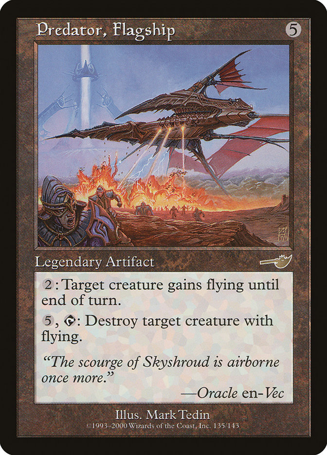 Predator, Flagship [Nemesis] MTG Single Magic: The Gathering | Red Claw Gaming