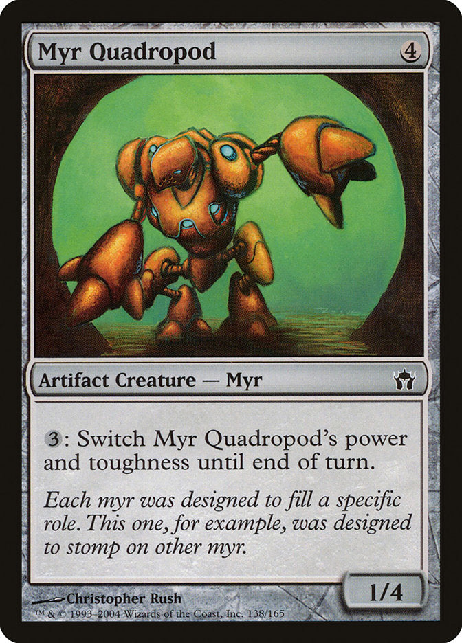 Myr Quadropod [Fifth Dawn] MTG Single Magic: The Gathering | Red Claw Gaming
