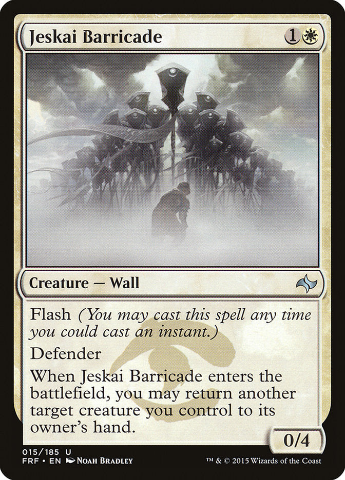 Jeskai Barricade [Fate Reforged] MTG Single Magic: The Gathering | Red Claw Gaming