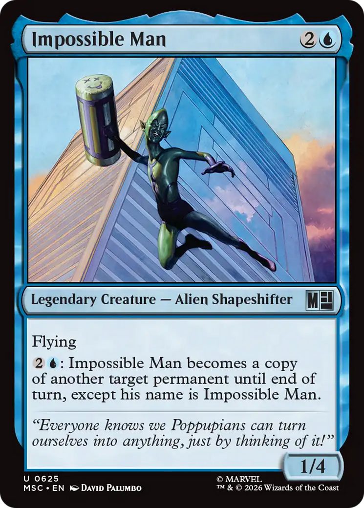 Impossible Man [Marvel Super Heroes Commander] MTG Single Magic: The Gathering | Red Claw Gaming
