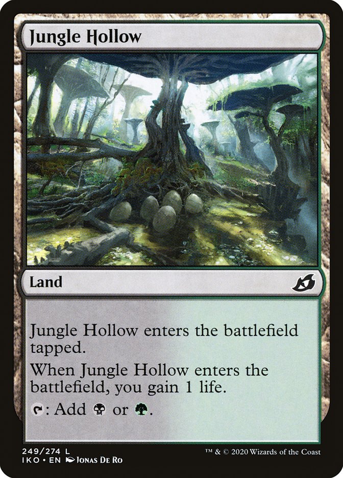Jungle Hollow [Ikoria: Lair of Behemoths] MTG Single Magic: The Gathering | Red Claw Gaming