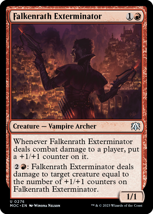 Falkenrath Exterminator [March of the Machine Commander] MTG Single Magic: The Gathering | Red Claw Gaming