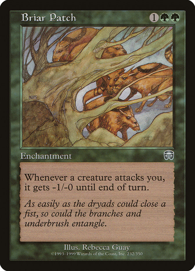Briar Patch [Mercadian Masques] MTG Single Magic: The Gathering | Red Claw Gaming