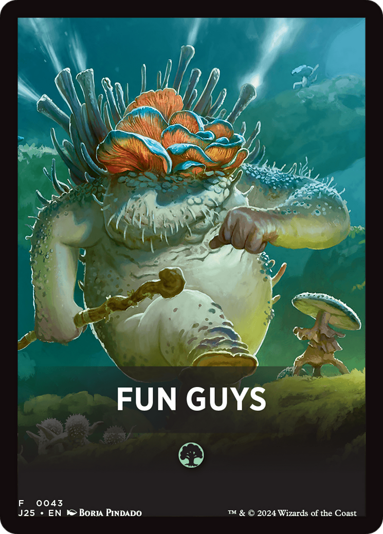 Fun Guys Theme Card [Foundations Jumpstart Front Cards] MTG Single Magic: The Gathering | Red Claw Gaming