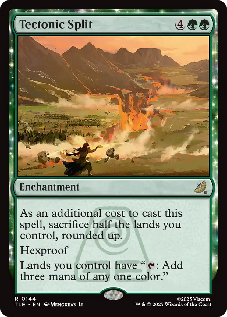 Tectonic Split [Avatar: The Last Airbender: Eternal-Legal] MTG Single Magic: The Gathering | Red Claw Gaming