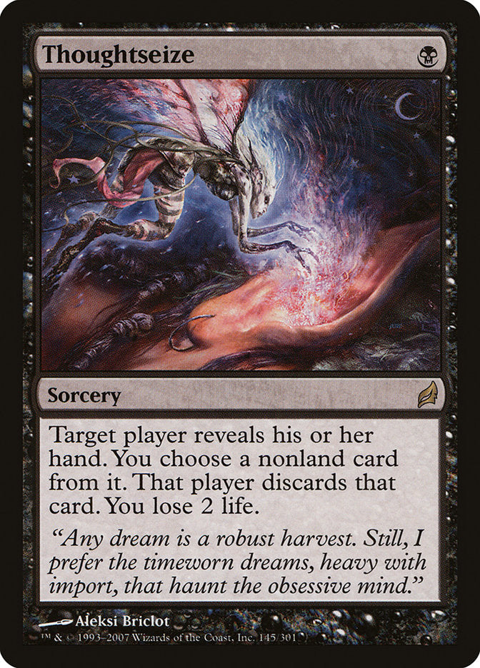 Thoughtseize [Lorwyn] MTG Single Magic: The Gathering | Red Claw Gaming